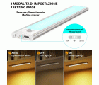 Regleta LED recargable para debajo del gabinete con color e intensidad regulables LACTEA